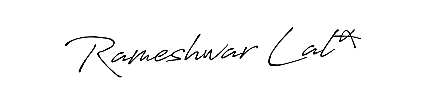 It looks lik you need a new signature style for name Rameshwar Lal*. Design unique handwritten (Antro_Vectra_Bolder) signature with our free signature maker in just a few clicks. Rameshwar Lal* signature style 7 images and pictures png