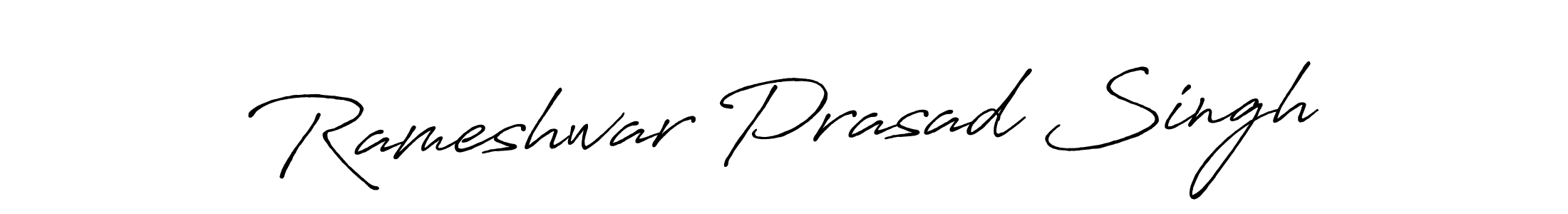 It looks lik you need a new signature style for name Rameshwar Prasad Singh. Design unique handwritten (Antro_Vectra_Bolder) signature with our free signature maker in just a few clicks. Rameshwar Prasad Singh signature style 7 images and pictures png