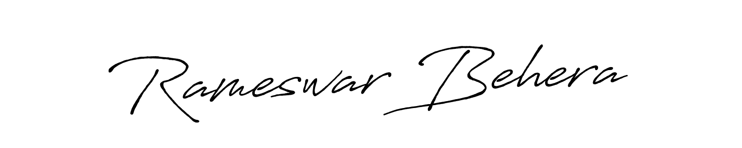 Once you've used our free online signature maker to create your best signature Antro_Vectra_Bolder style, it's time to enjoy all of the benefits that Rameswar Behera name signing documents. Rameswar Behera signature style 7 images and pictures png