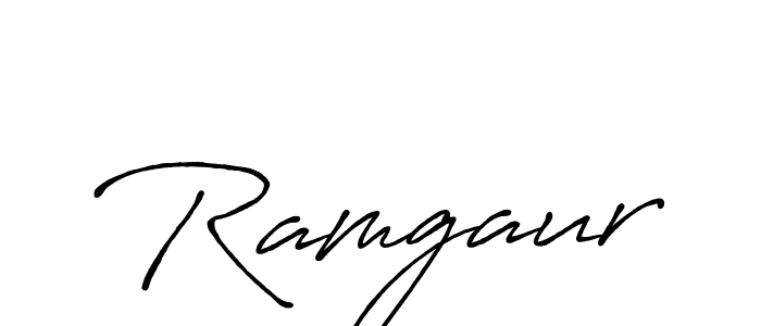 if you are searching for the best signature style for your name Ramgaur. so please give up your signature search. here we have designed multiple signature styles  using Antro_Vectra_Bolder. Ramgaur signature style 7 images and pictures png