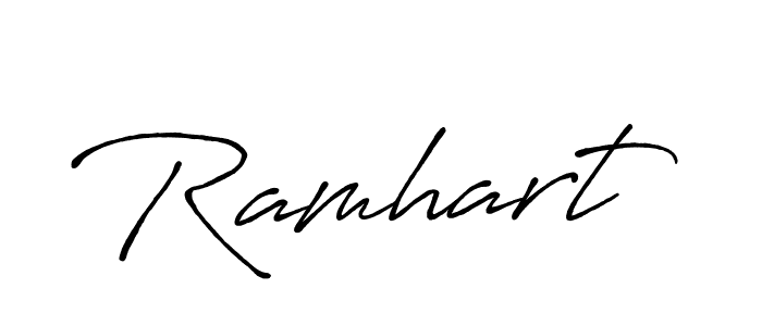 Antro_Vectra_Bolder is a professional signature style that is perfect for those who want to add a touch of class to their signature. It is also a great choice for those who want to make their signature more unique. Get Ramhart name to fancy signature for free. Ramhart signature style 7 images and pictures png