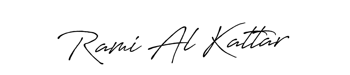 How to Draw Rami Al Kattar signature style? Antro_Vectra_Bolder is a latest design signature styles for name Rami Al Kattar. Rami Al Kattar signature style 7 images and pictures png