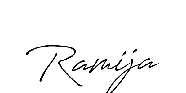 Antro_Vectra_Bolder is a professional signature style that is perfect for those who want to add a touch of class to their signature. It is also a great choice for those who want to make their signature more unique. Get Ramija name to fancy signature for free. Ramija signature style 7 images and pictures png
