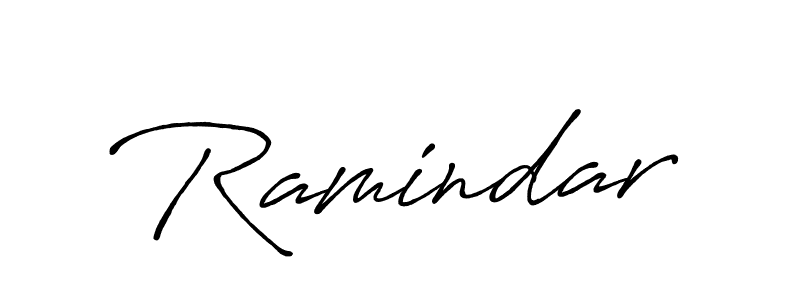 Ramindar stylish signature style. Best Handwritten Sign (Antro_Vectra_Bolder) for my name. Handwritten Signature Collection Ideas for my name Ramindar. Ramindar signature style 7 images and pictures png