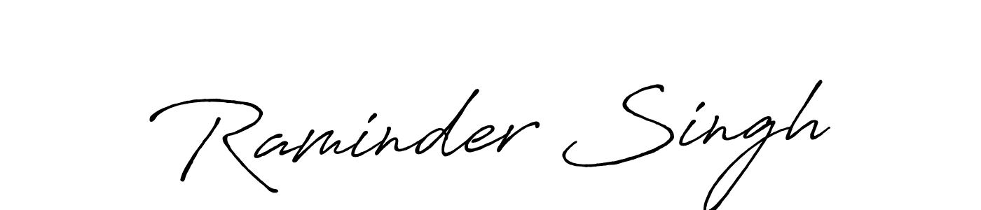 if you are searching for the best signature style for your name Raminder Singh. so please give up your signature search. here we have designed multiple signature styles  using Antro_Vectra_Bolder. Raminder Singh signature style 7 images and pictures png