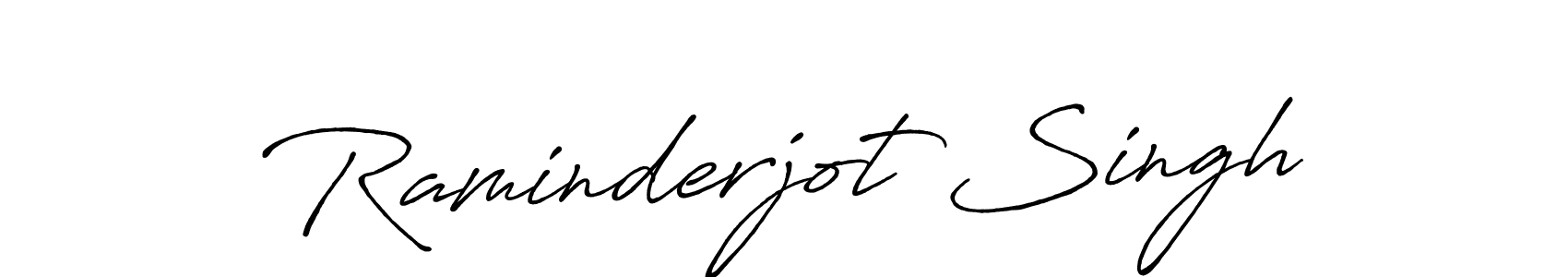 Also You can easily find your signature by using the search form. We will create Raminderjot Singh name handwritten signature images for you free of cost using Antro_Vectra_Bolder sign style. Raminderjot Singh signature style 7 images and pictures png