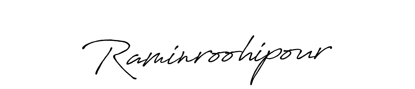 The best way (Antro_Vectra_Bolder) to make a short signature is to pick only two or three words in your name. The name Raminroohipour include a total of six letters. For converting this name. Raminroohipour signature style 7 images and pictures png