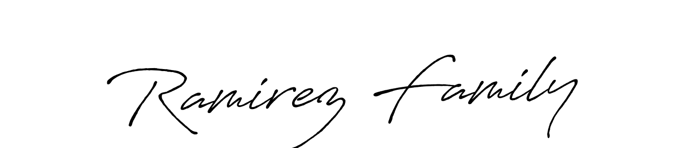 Once you've used our free online signature maker to create your best signature Antro_Vectra_Bolder style, it's time to enjoy all of the benefits that Ramirez Family name signing documents. Ramirez Family signature style 7 images and pictures png