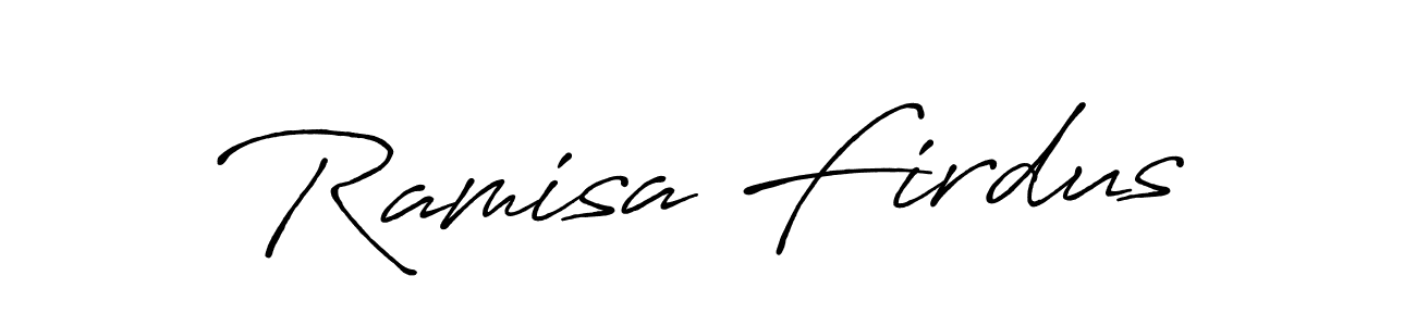 You can use this online signature creator to create a handwritten signature for the name Ramisa Firdus. This is the best online autograph maker. Ramisa Firdus signature style 7 images and pictures png