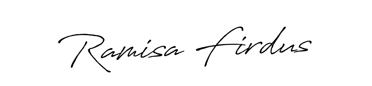 See photos of Ramisa Firdus official signature by Spectra . Check more albums & portfolios. Read reviews & check more about Antro_Vectra_Bolder font. Ramisa Firdus signature style 7 images and pictures png