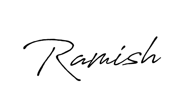 Here are the top 10 professional signature styles for the name Ramish. These are the best autograph styles you can use for your name. Ramish signature style 7 images and pictures png