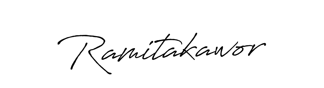 Make a short Ramitakawor signature style. Manage your documents anywhere anytime using Antro_Vectra_Bolder. Create and add eSignatures, submit forms, share and send files easily. Ramitakawor signature style 7 images and pictures png