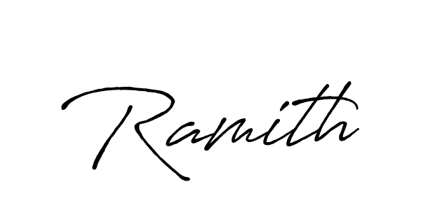if you are searching for the best signature style for your name Ramith. so please give up your signature search. here we have designed multiple signature styles  using Antro_Vectra_Bolder. Ramith signature style 7 images and pictures png