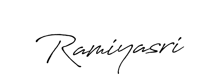 It looks lik you need a new signature style for name Ramiyasri. Design unique handwritten (Antro_Vectra_Bolder) signature with our free signature maker in just a few clicks. Ramiyasri signature style 7 images and pictures png