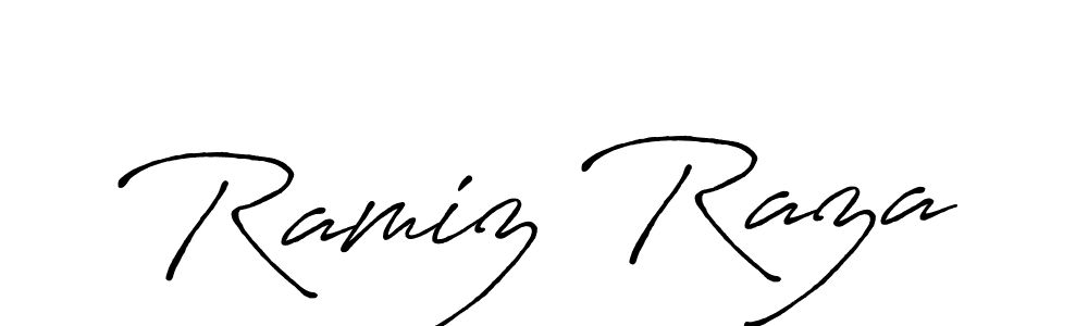 Make a beautiful signature design for name Ramiz Raza. Use this online signature maker to create a handwritten signature for free. Ramiz Raza signature style 7 images and pictures png