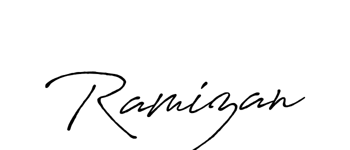 Once you've used our free online signature maker to create your best signature Antro_Vectra_Bolder style, it's time to enjoy all of the benefits that Ramizan name signing documents. Ramizan signature style 7 images and pictures png