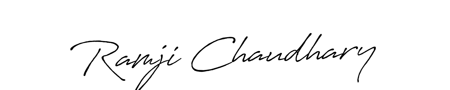 See photos of Ramji Chaudhary official signature by Spectra . Check more albums & portfolios. Read reviews & check more about Antro_Vectra_Bolder font. Ramji Chaudhary signature style 7 images and pictures png