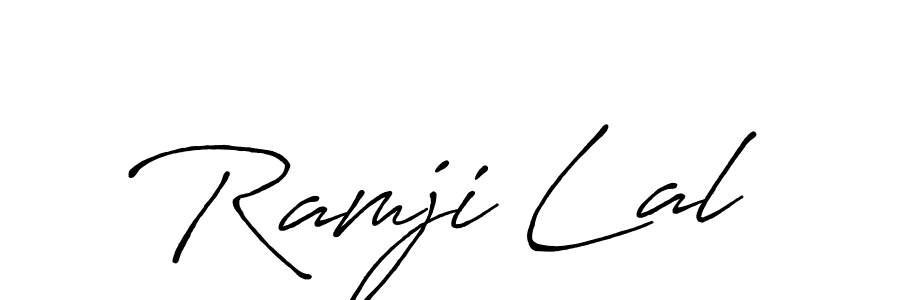 This is the best signature style for the Ramji Lal name. Also you like these signature font (Antro_Vectra_Bolder). Mix name signature. Ramji Lal signature style 7 images and pictures png