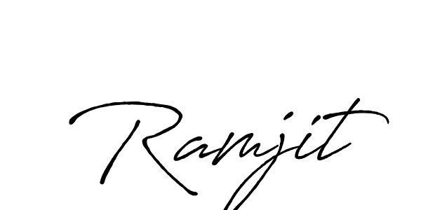 if you are searching for the best signature style for your name Ramjit. so please give up your signature search. here we have designed multiple signature styles  using Antro_Vectra_Bolder. Ramjit signature style 7 images and pictures png