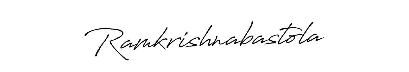 Ramkrishnabastola stylish signature style. Best Handwritten Sign (Antro_Vectra_Bolder) for my name. Handwritten Signature Collection Ideas for my name Ramkrishnabastola. Ramkrishnabastola signature style 7 images and pictures png