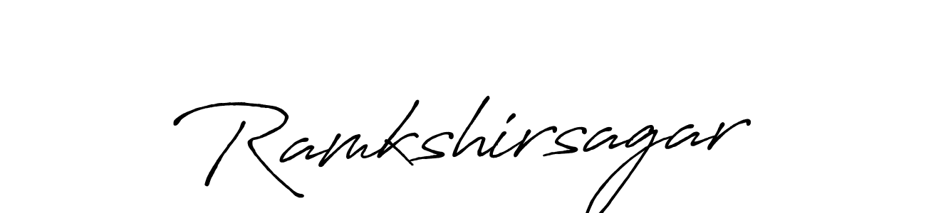 Ramkshirsagar stylish signature style. Best Handwritten Sign (Antro_Vectra_Bolder) for my name. Handwritten Signature Collection Ideas for my name Ramkshirsagar. Ramkshirsagar signature style 7 images and pictures png