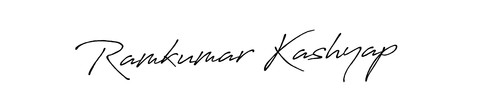 Similarly Antro_Vectra_Bolder is the best handwritten signature design. Signature creator online .You can use it as an online autograph creator for name Ramkumar Kashyap. Ramkumar Kashyap signature style 7 images and pictures png