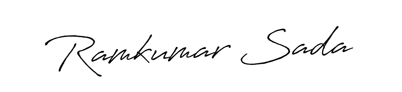 Also we have Ramkumar Sada name is the best signature style. Create professional handwritten signature collection using Antro_Vectra_Bolder autograph style. Ramkumar Sada signature style 7 images and pictures png