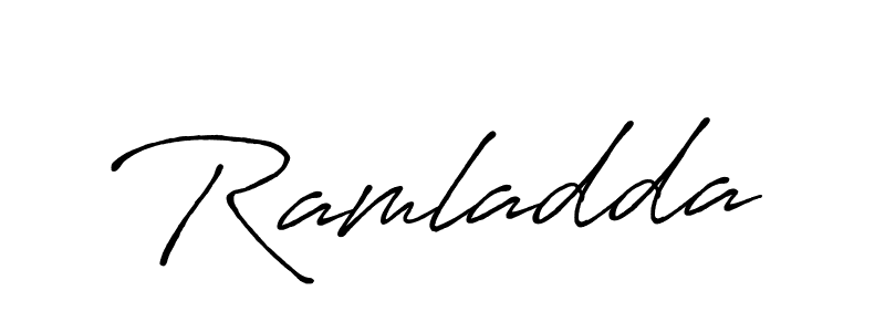 You can use this online signature creator to create a handwritten signature for the name Ramladda. This is the best online autograph maker. Ramladda signature style 7 images and pictures png