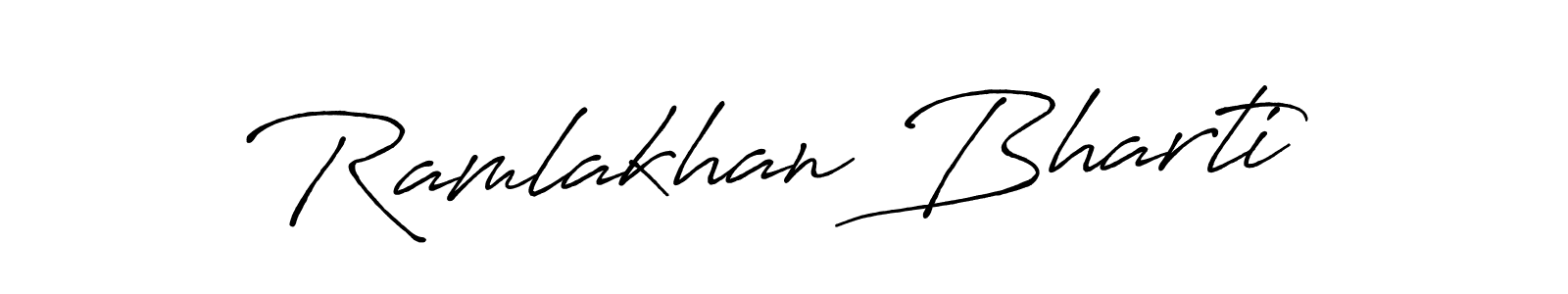 Also we have Ramlakhan Bharti name is the best signature style. Create professional handwritten signature collection using Antro_Vectra_Bolder autograph style. Ramlakhan Bharti signature style 7 images and pictures png