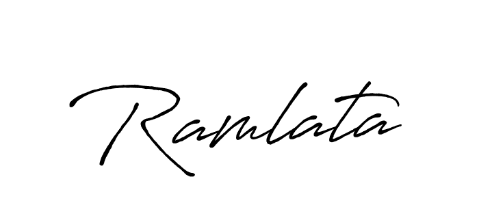 Make a short Ramlata signature style. Manage your documents anywhere anytime using Antro_Vectra_Bolder. Create and add eSignatures, submit forms, share and send files easily. Ramlata signature style 7 images and pictures png