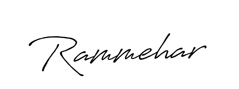 Make a beautiful signature design for name Rammehar. With this signature (Antro_Vectra_Bolder) style, you can create a handwritten signature for free. Rammehar signature style 7 images and pictures png
