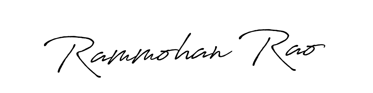 Make a beautiful signature design for name Rammohan Rao. Use this online signature maker to create a handwritten signature for free. Rammohan Rao signature style 7 images and pictures png