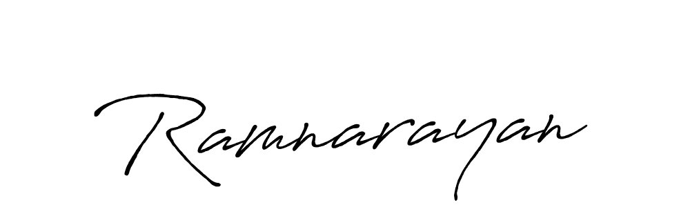 Ramnarayan stylish signature style. Best Handwritten Sign (Antro_Vectra_Bolder) for my name. Handwritten Signature Collection Ideas for my name Ramnarayan. Ramnarayan signature style 7 images and pictures png