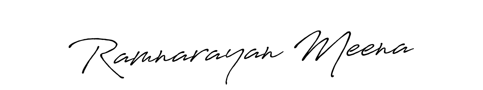 Make a beautiful signature design for name Ramnarayan Meena. Use this online signature maker to create a handwritten signature for free. Ramnarayan Meena signature style 7 images and pictures png