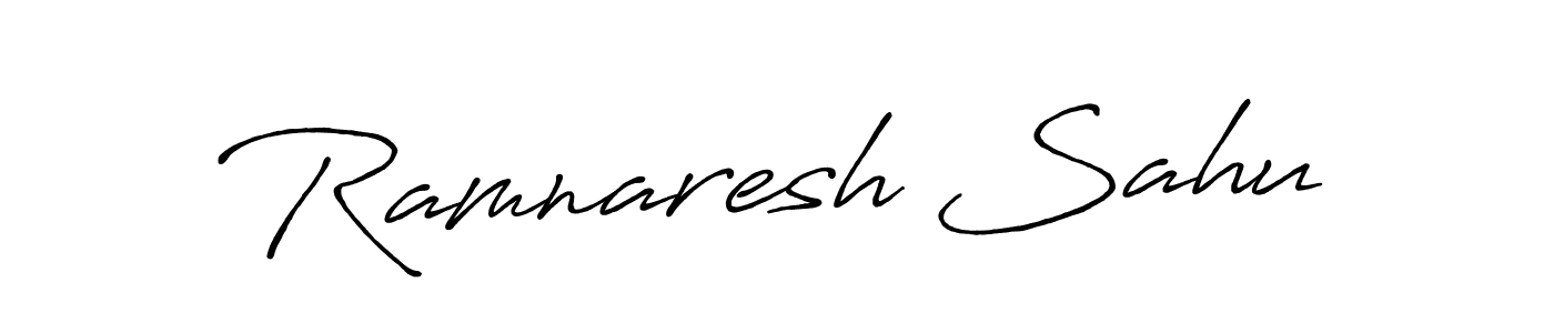 This is the best signature style for the Ramnaresh Sahu name. Also you like these signature font (Antro_Vectra_Bolder). Mix name signature. Ramnaresh Sahu signature style 7 images and pictures png