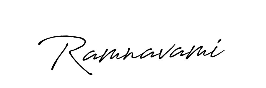 Use a signature maker to create a handwritten signature online. With this signature software, you can design (Antro_Vectra_Bolder) your own signature for name Ramnavami. Ramnavami signature style 7 images and pictures png