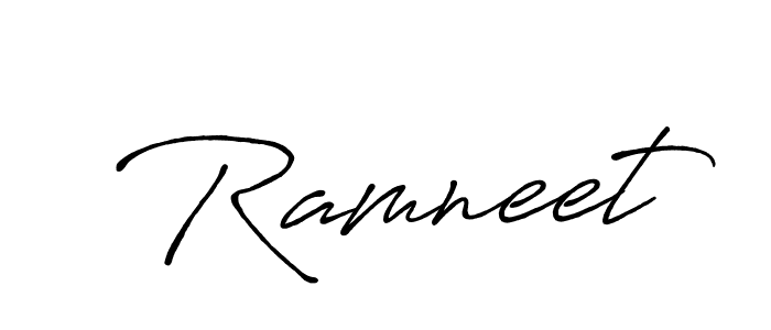 The best way (Antro_Vectra_Bolder) to make a short signature is to pick only two or three words in your name. The name Ramneet include a total of six letters. For converting this name. Ramneet signature style 7 images and pictures png