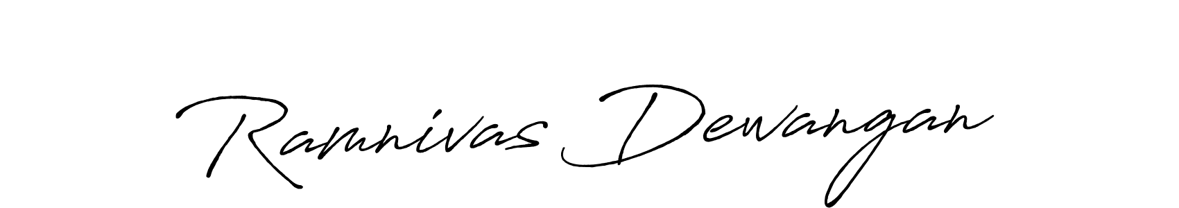 Make a beautiful signature design for name Ramnivas Dewangan. Use this online signature maker to create a handwritten signature for free. Ramnivas Dewangan signature style 7 images and pictures png