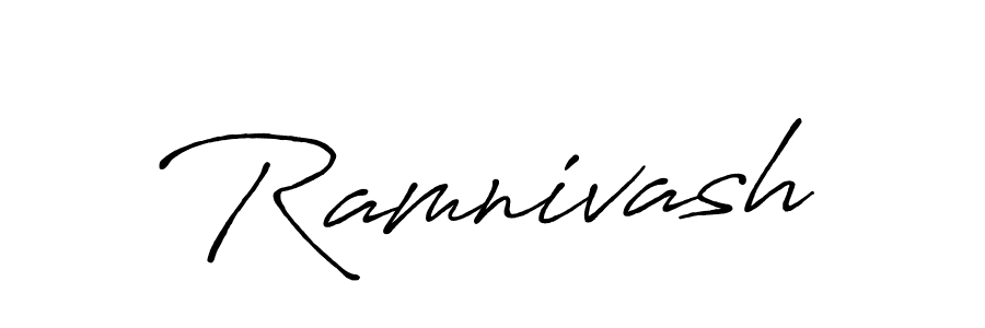 Also we have Ramnivash name is the best signature style. Create professional handwritten signature collection using Antro_Vectra_Bolder autograph style. Ramnivash signature style 7 images and pictures png