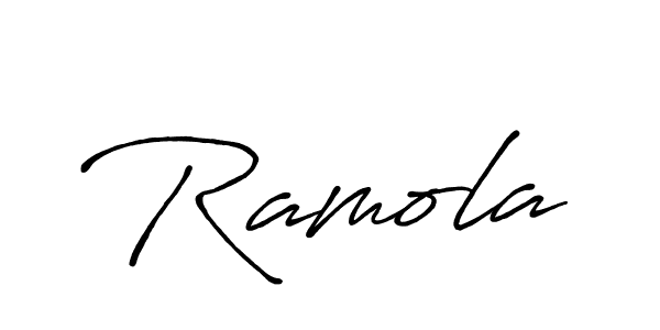Similarly Antro_Vectra_Bolder is the best handwritten signature design. Signature creator online .You can use it as an online autograph creator for name Ramola. Ramola signature style 7 images and pictures png