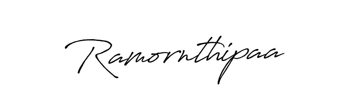 Antro_Vectra_Bolder is a professional signature style that is perfect for those who want to add a touch of class to their signature. It is also a great choice for those who want to make their signature more unique. Get Ramornthipaa name to fancy signature for free. Ramornthipaa signature style 7 images and pictures png