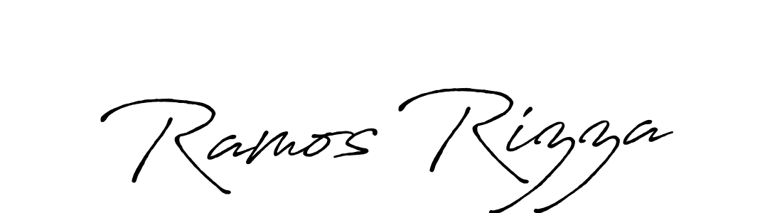 Antro_Vectra_Bolder is a professional signature style that is perfect for those who want to add a touch of class to their signature. It is also a great choice for those who want to make their signature more unique. Get Ramos Rizza name to fancy signature for free. Ramos Rizza signature style 7 images and pictures png