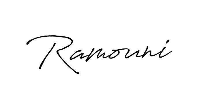 You can use this online signature creator to create a handwritten signature for the name Ramouni. This is the best online autograph maker. Ramouni signature style 7 images and pictures png