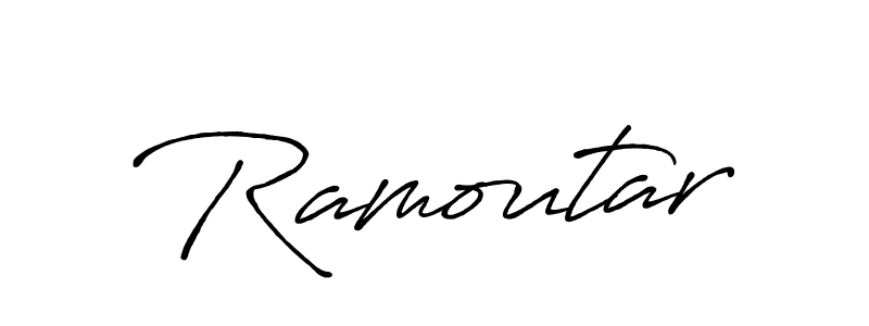 Make a short Ramoutar signature style. Manage your documents anywhere anytime using Antro_Vectra_Bolder. Create and add eSignatures, submit forms, share and send files easily. Ramoutar signature style 7 images and pictures png
