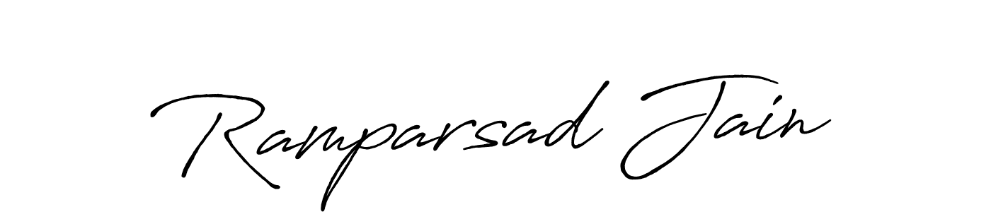 Here are the top 10 professional signature styles for the name Ramparsad Jain. These are the best autograph styles you can use for your name. Ramparsad Jain signature style 7 images and pictures png