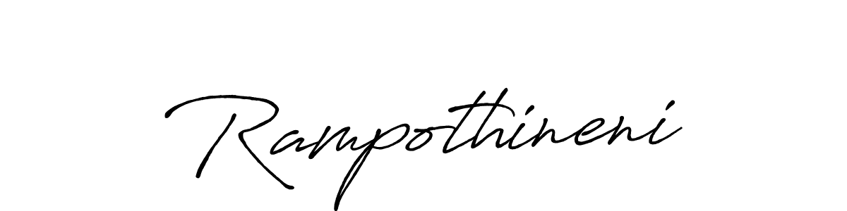 Make a short Rampothineni signature style. Manage your documents anywhere anytime using Antro_Vectra_Bolder. Create and add eSignatures, submit forms, share and send files easily. Rampothineni signature style 7 images and pictures png