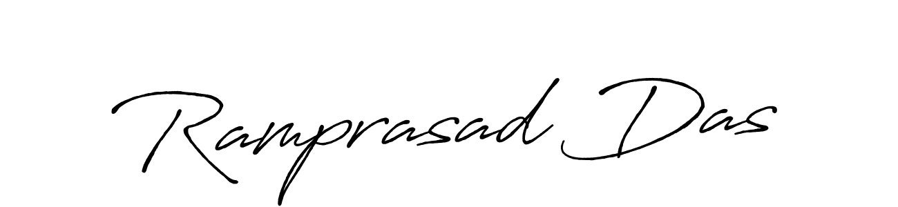 Also we have Ramprasad Das name is the best signature style. Create professional handwritten signature collection using Antro_Vectra_Bolder autograph style. Ramprasad Das signature style 7 images and pictures png