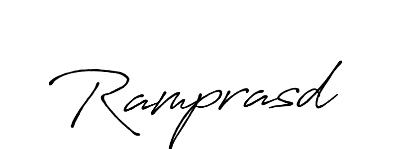 if you are searching for the best signature style for your name Ramprasd. so please give up your signature search. here we have designed multiple signature styles  using Antro_Vectra_Bolder. Ramprasd signature style 7 images and pictures png