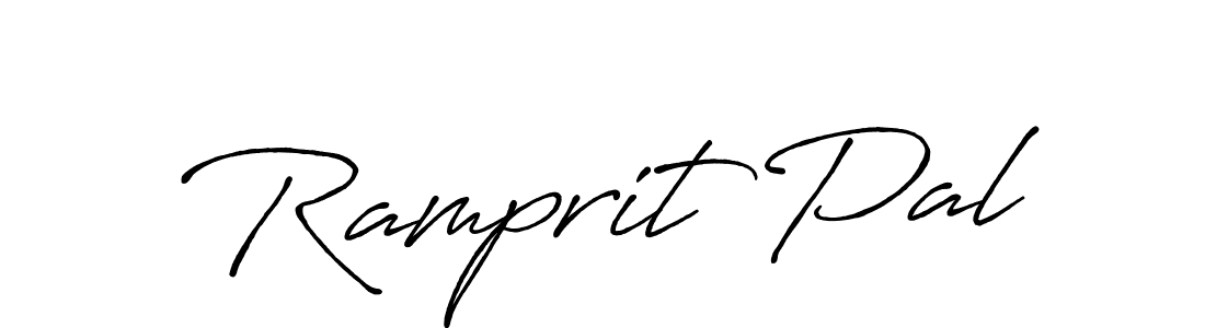 Antro_Vectra_Bolder is a professional signature style that is perfect for those who want to add a touch of class to their signature. It is also a great choice for those who want to make their signature more unique. Get Ramprit Pal name to fancy signature for free. Ramprit Pal signature style 7 images and pictures png