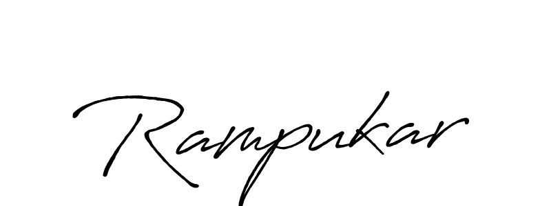 Once you've used our free online signature maker to create your best signature Antro_Vectra_Bolder style, it's time to enjoy all of the benefits that Rampukar name signing documents. Rampukar signature style 7 images and pictures png